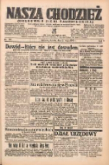 Nasza Chodzież: organ poświęcony obronie interesów narodowych na zachodnich ziemiach Polski 1938.05.21 R.9 Nr116
