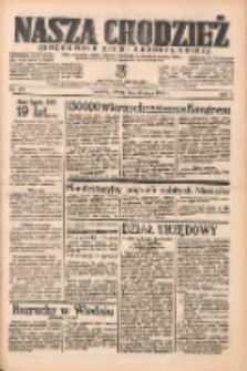 Nasza Chodzież: organ poświęcony obronie interesów narodowych na zachodnich ziemiach Polski 1938.05.28 R.9 Nr121