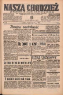 Nasza Chodzież: organ poświęcony obronie interesów narodowych na zachodnich ziemiach Polski 1938.07.08 R.9 Nr153