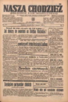 Nasza Chodzież: organ poświęcony obronie interesów narodowych na zachodnich ziemiach Polski 1938.08.07 R.9 Nr179