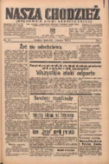 Nasza Chodzież: organ poświęcony obronie interesów narodowych na zachodnich ziemiach Polski 1938.08.10 R.9 Nr181