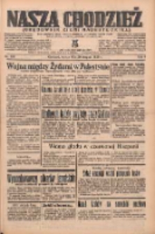 Nasza Chodzież: organ poświęcony obronie interesów narodowych na zachodnich ziemiach Polski 1938.08.20 R.9 Nr189