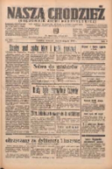 Nasza Chodzież: organ poświęcony obronie interesów narodowych na zachodnich ziemiach Polski 1938.08.25 R.9 Nr193