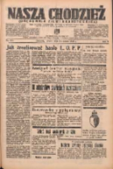 Nasza Chodzież: organ poświęcony obronie interesów narodowych na zachodnich ziemiach Polski 1938.09.03 R.9 Nr201