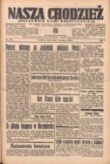 Nasza Chodzież: organ poświęcony obronie interesów narodowych na zachodnich ziemiach Polski 1938.09.07 R.9 Nr204