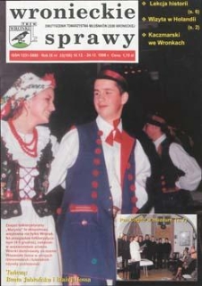 Wronieckie Sprawy 1998.12.10-24 R.9 Nr23(106)