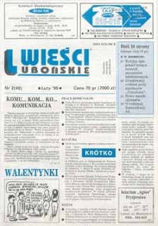 Wieści Lubońskie 1995.02 Nr2(49)