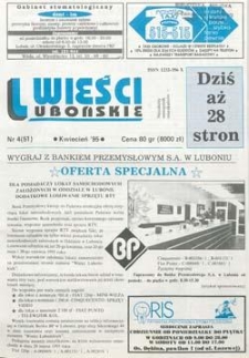 Wieści Lubońskie 1995.04 Nr4(51)