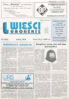 Wieści Lubońskie 1995.05 Nr5(52)