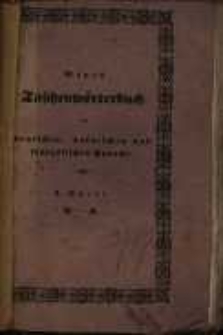 Neues Taschenwörterbuch der deutschen, polnischen und französischen Sprache