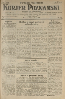 Kurier Poznański 1930.02.13 R.25 nr 72