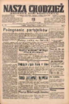 Nasza Chodzież: organ poświęcony obronie interesów narodowych na zachodnich ziemiach Polski 1938.09.08 R.9 Nr205