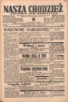 Nasza Chodzież: organ poświęcony obronie interesów narodowych na zachodnich ziemiach Polski 1938.09.11 R.9 Nr208