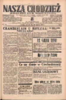 Nasza Chodzież: organ poświęcony obronie interesów narodowych na zachodnich ziemiach Polski 1938.09.18 R.9 Nr214