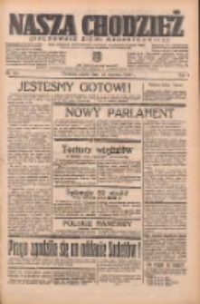 Nasza Chodzież: organ poświęcony obronie interesów narodowych na zachodnich ziemiach Polski 1938.09.23 R.9 Nr218