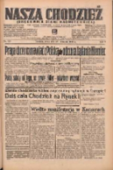 Nasza Chodzież: organ poświęcony obronie interesów narodowych na zachodnich ziemiach Polski 1938.09.28 R.9 Nr222