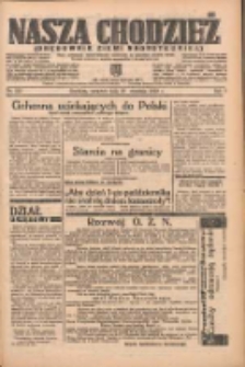 Nasza Chodzież: organ poświęcony obronie interesów narodowych na zachodnich ziemiach Polski 1938.09.29 R.9 Nr223