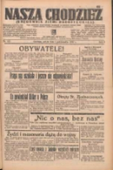 Nasza Chodzież: organ poświęcony obronie interesów narodowych na zachodnich ziemiach Polski 1938.10.01 R.9 Nr225