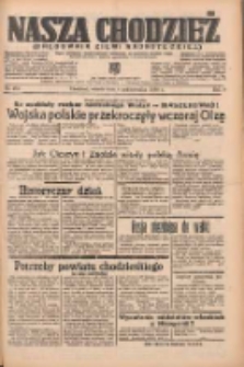 Nasza Chodzież: organ poświęcony obronie interesów narodowych na zachodnich ziemiach Polski 1938.10.04 R.9 Nr227