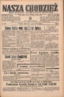 Nasza Chodzież: organ poświęcony obronie interesów narodowych na zachodnich ziemiach Polski 1938.10.07 R.9 Nr230