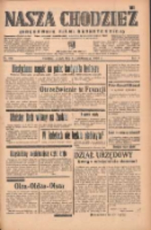 Nasza Chodzież: organ poświęcony obronie interesów narodowych na zachodnich ziemiach Polski 1938.10.11 R.9 Nr233