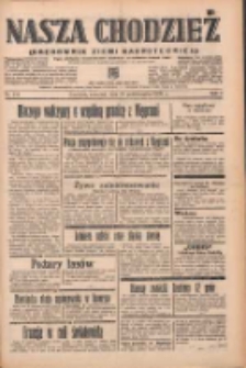 Nasza Chodzież: organ poświęcony obronie interesów narodowych na zachodnich ziemiach Polski 1938.10.20 R.9 Nr241