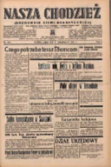 Nasza Chodzież: organ poświęcony obronie interesów narodowych na zachodnich ziemiach Polski 1938.10.21 R.9 Nr242