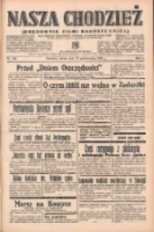 Nasza Chodzież: organ poświęcony obronie interesów narodowych na zachodnich ziemiach Polski 1938.10.29 R.9 Nr249