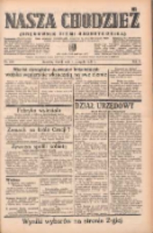 Nasza Chodzież: organ poświęcony obronie interesów narodowych na zachodnich ziemiach Polski 1938.11.08 R.9 Nr256