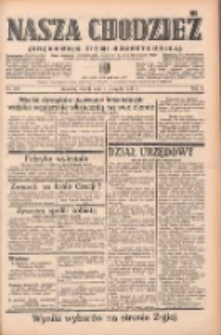 Nasza Chodzież: organ poświęcony obronie interesów narodowych na zachodnich ziemiach Polski 1938.11.08 R.9 Nr256