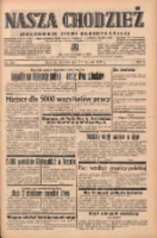 Nasza Chodzież: organ poświęcony obronie interesów narodowych na zachodnich ziemiach Polski 1938.11.27 R.9 Nr272
