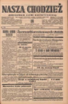 Nasza Chodzież: organ poświęcony obronie interesów narodowych na zachodnich ziemiach Polski 1938.12.13 R.9 Nr284
