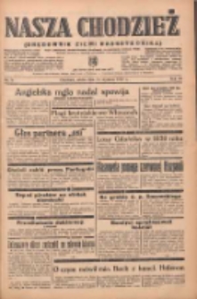 Nasza Chodzież: organ poświęcony obronie interesów narodowych na zachodnich ziemiach Polski 1939.01.11 R.10 Nr8