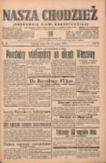 Nasza Chodzież: organ poświęcony obronie interes&oacute;w narodowych na zachodnich ziemiach Polski 1939.01.25 R.10 Nr20