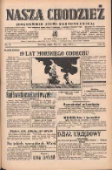 Nasza Chodzież: organ poświęcony obronie interes&oacute;w narodowych na zachodnich ziemiach Polski 1939.02.10 R.10 Nr33