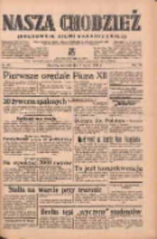 Nasza Chodzież: organ poświęcony obronie interesów narodowych na zachodnich ziemiach Polski 1939.03.05 R.10 Nr53
