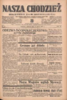 Nasza Chodzież: organ poświęcony obronie interesów narodowych na zachodnich ziemiach Polski 1939.03.26 R.10 Nr71