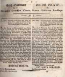 Gesetz-Sammlung für die Königlichen Preussischen Staaten. 1834 No2