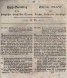 Gesetz-Sammlung für die Königlichen Preussischen Staaten. 1834 No10