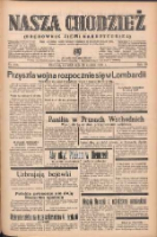 Nasza Chodzież: organ poświęcony obronie interes&oacute;w narodowych na zachodnich ziemiach Polski 1939.06.15 R.10 Nr135