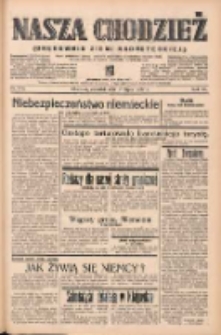 Nasza Chodzież: organ poświęcony obronie interes&oacute;w narodowych na zachodnich ziemiach Polski 1939.07.27 R.10 Nr170