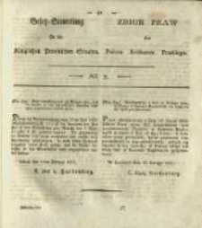 Gesetz-Sammlung für die Königlichen Preussischen Staaten. 1821 No3