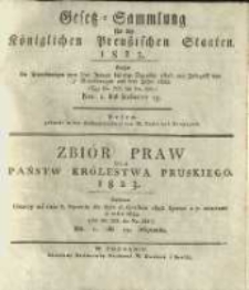 Gesetz-Sammlung für die Königlichen Preussischen Staaten. 1823 No1