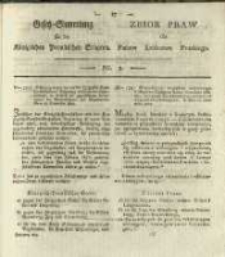Gesetz-Sammlung für die Königlichen Preussischen Staaten. 1823 No2