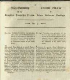 Gesetz-Sammlung für die Königlichen Preussischen Staaten. 1823 No3