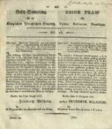 Gesetz-Sammlung für die Königlichen Preussischen Staaten. 1823 No16
