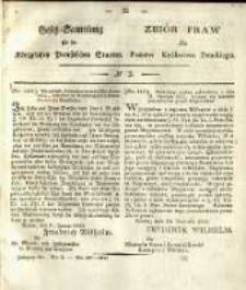 Gesetz-Sammlung für die Königlichen Preussischen Staaten. 1833 No2