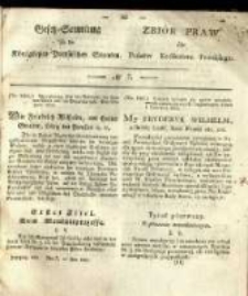 Gesetz-Sammlung für die Königlichen Preussischen Staaten. 1833 No7