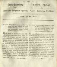 Gesetz-Sammlung für die Königlichen Preussischen Staaten. 1833 No18