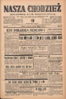 Nasza Chodzież: organ poświęcony obronie interes&oacute;w narodowych na zachodnich ziemiach Polski 1939.08.24 R.10 Nr193